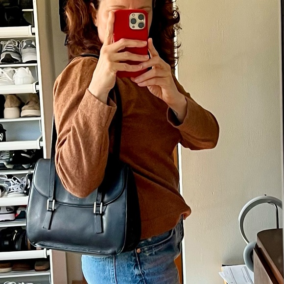 Mark Cross Leather Shoulder Bag - Picture 8 of 8